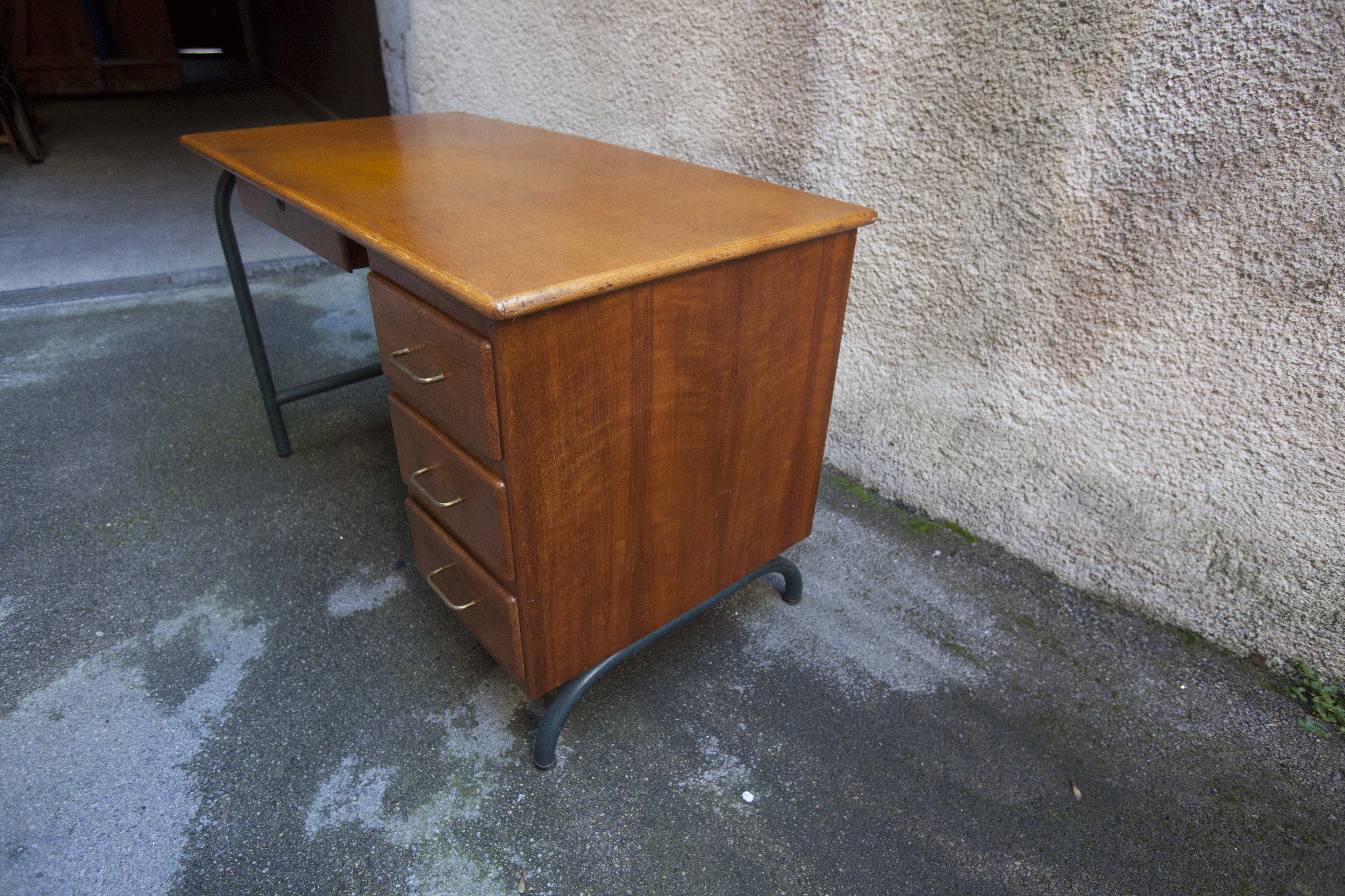 Industrial office schoolmaster 4 drawers