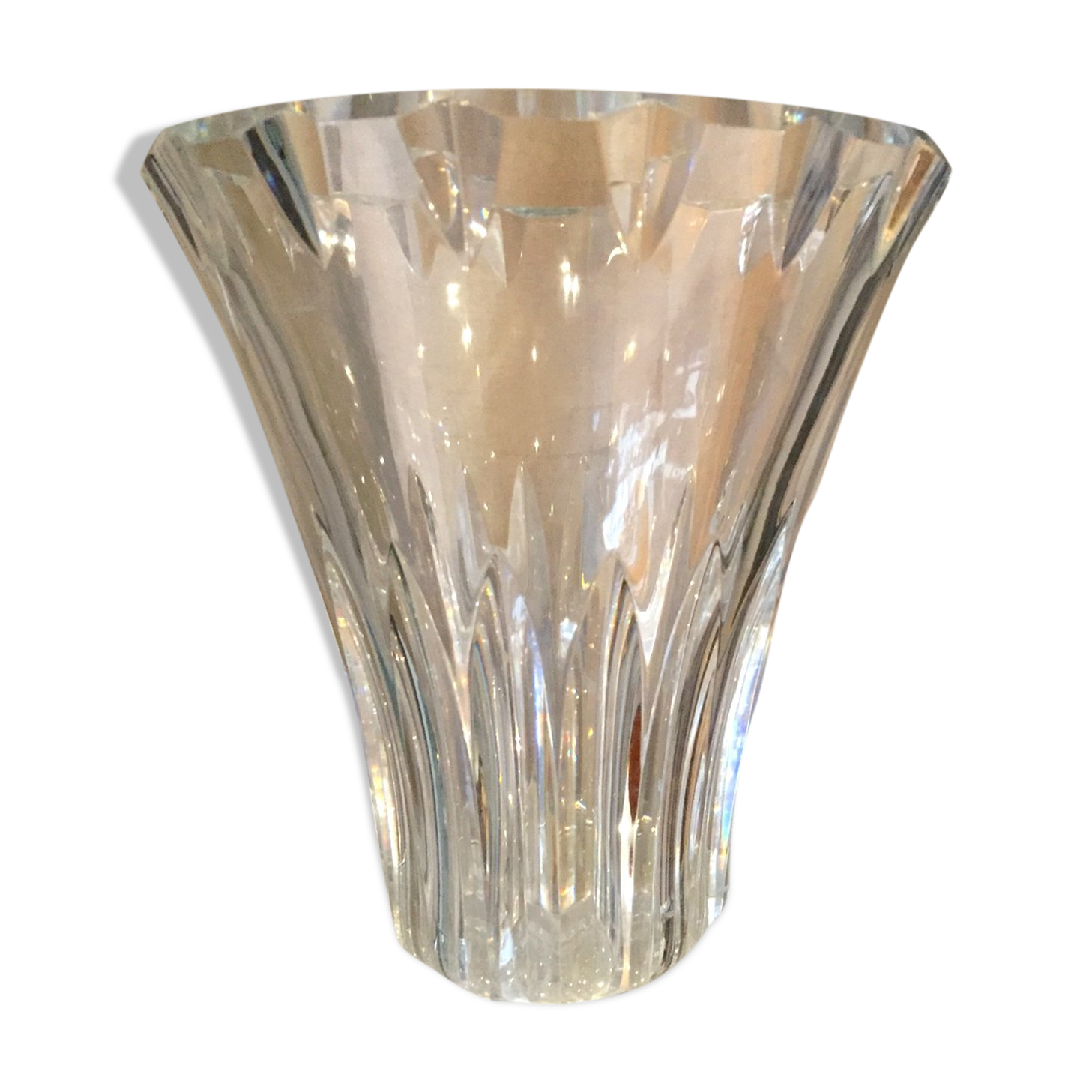 Vase in crystal size baccarat