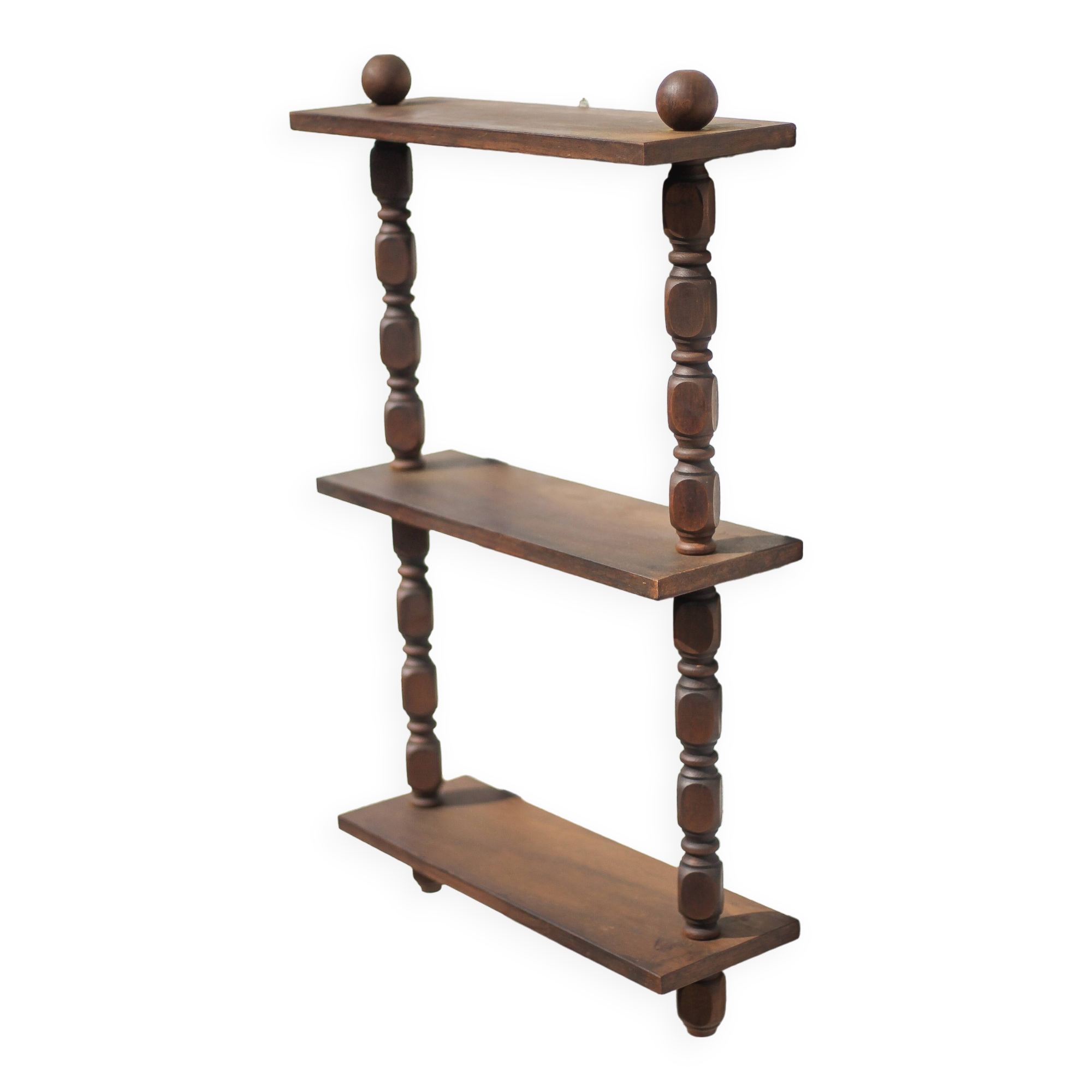 Vintage wooden shelf, vintage shelf, interior decoration