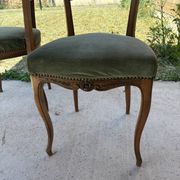 Paire de chaises style Louis 15