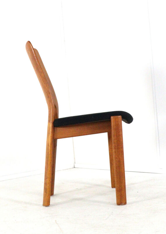 Set of 4 Danish Dining Chairs 'Ronum' - mid century modern in teak