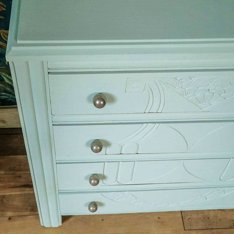 Art Deco chest of drawers