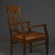 Art Deco Oak Armchair, 1920s–30s