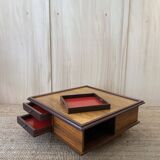 Italian coffee table in rosewood - 1960 - Saporiti