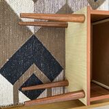 Bedside table compass legs