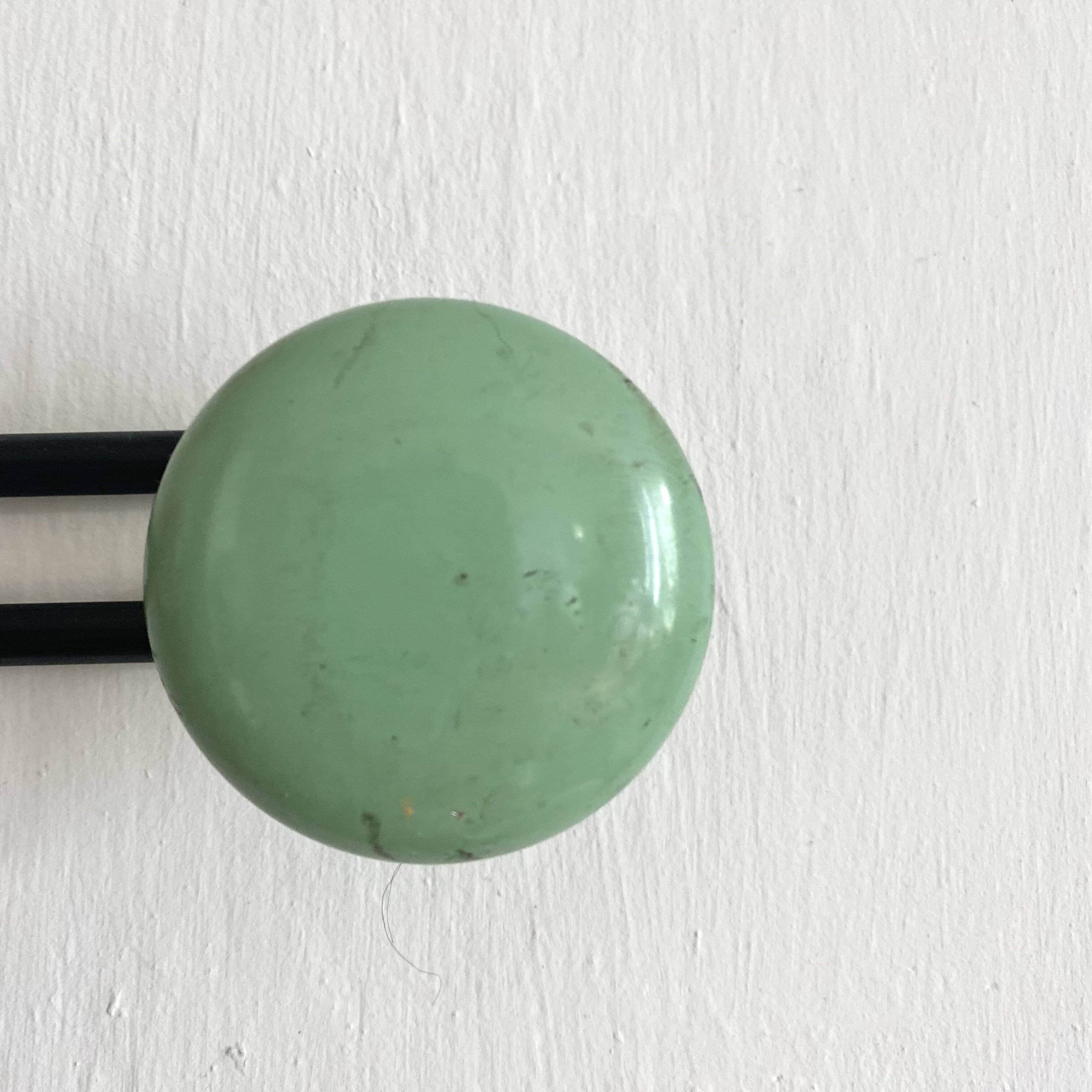 Vintage wall coat rack with 5 hooks