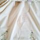 Antique embroidered tablecloth 254x166