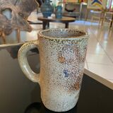 Brutalist ceramic pitcher