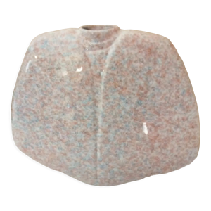 Vase lentille céramique émaillée