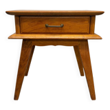Table de chevet pieds compas