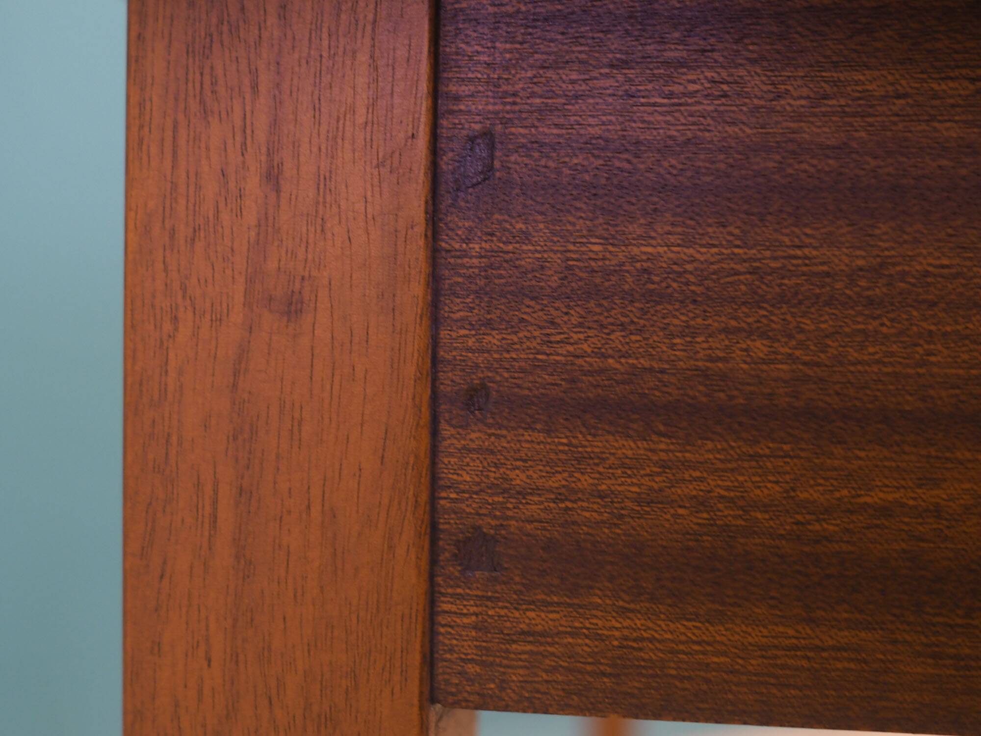 Mahogany table, Danish design, 1970s, production: Denmark