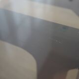 Scandinavian coffee table smoked glass