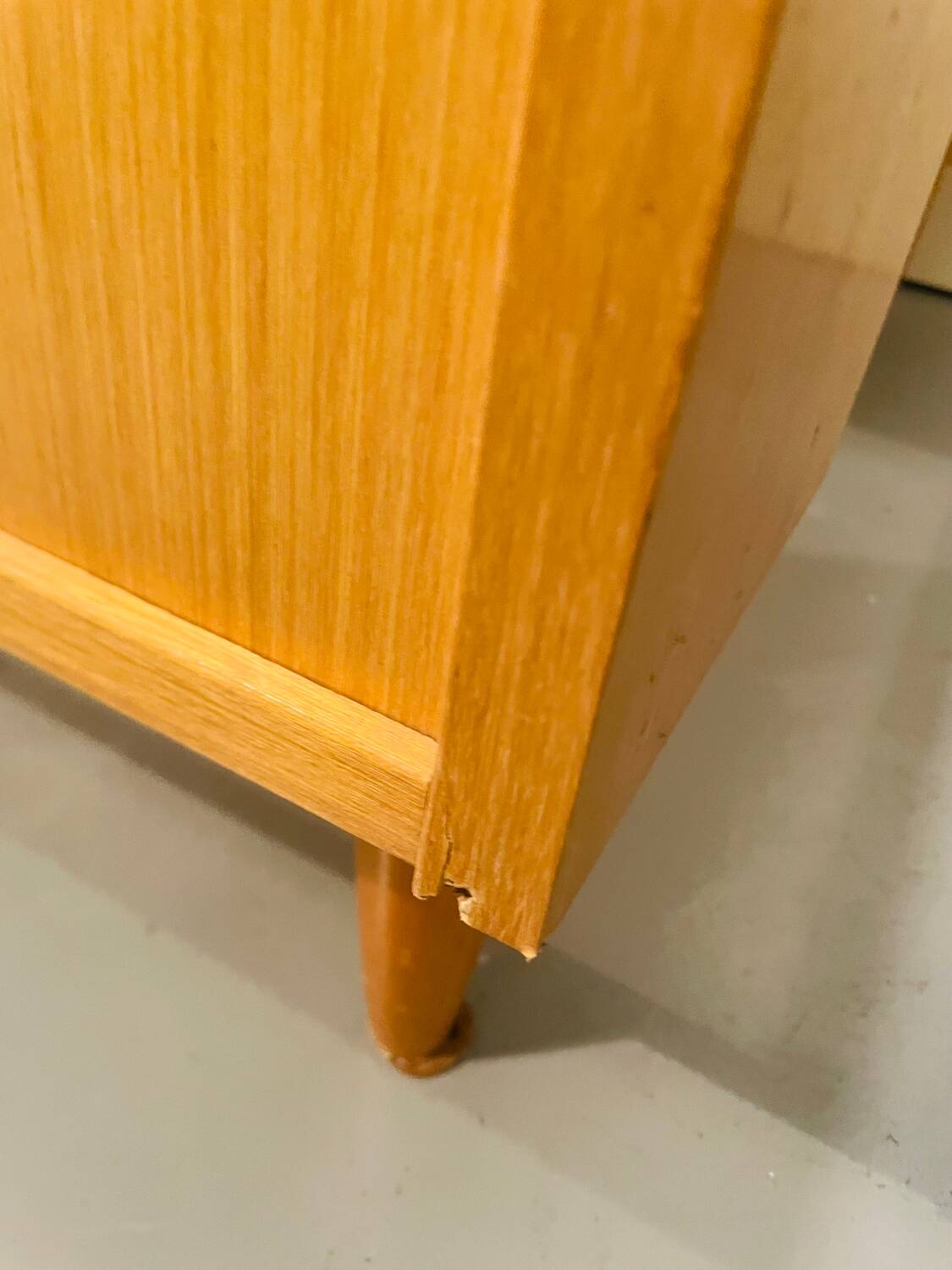 Bureau vintage scandinave maison CAPELLE circa 60