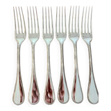 Christofle perles ,6 fourchettes de table 20,5 cm très bon état