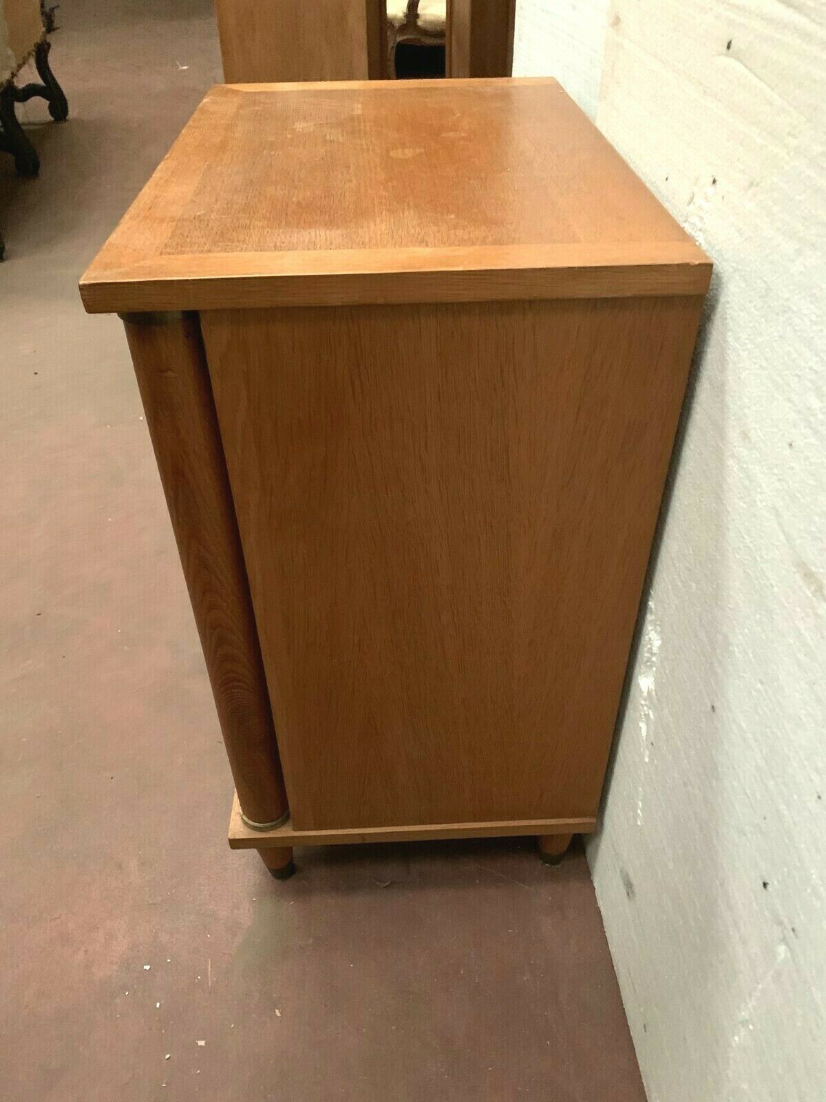 Oak bedside table from the 1940s 20th century