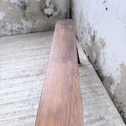 Banc de ferme chêne 1950