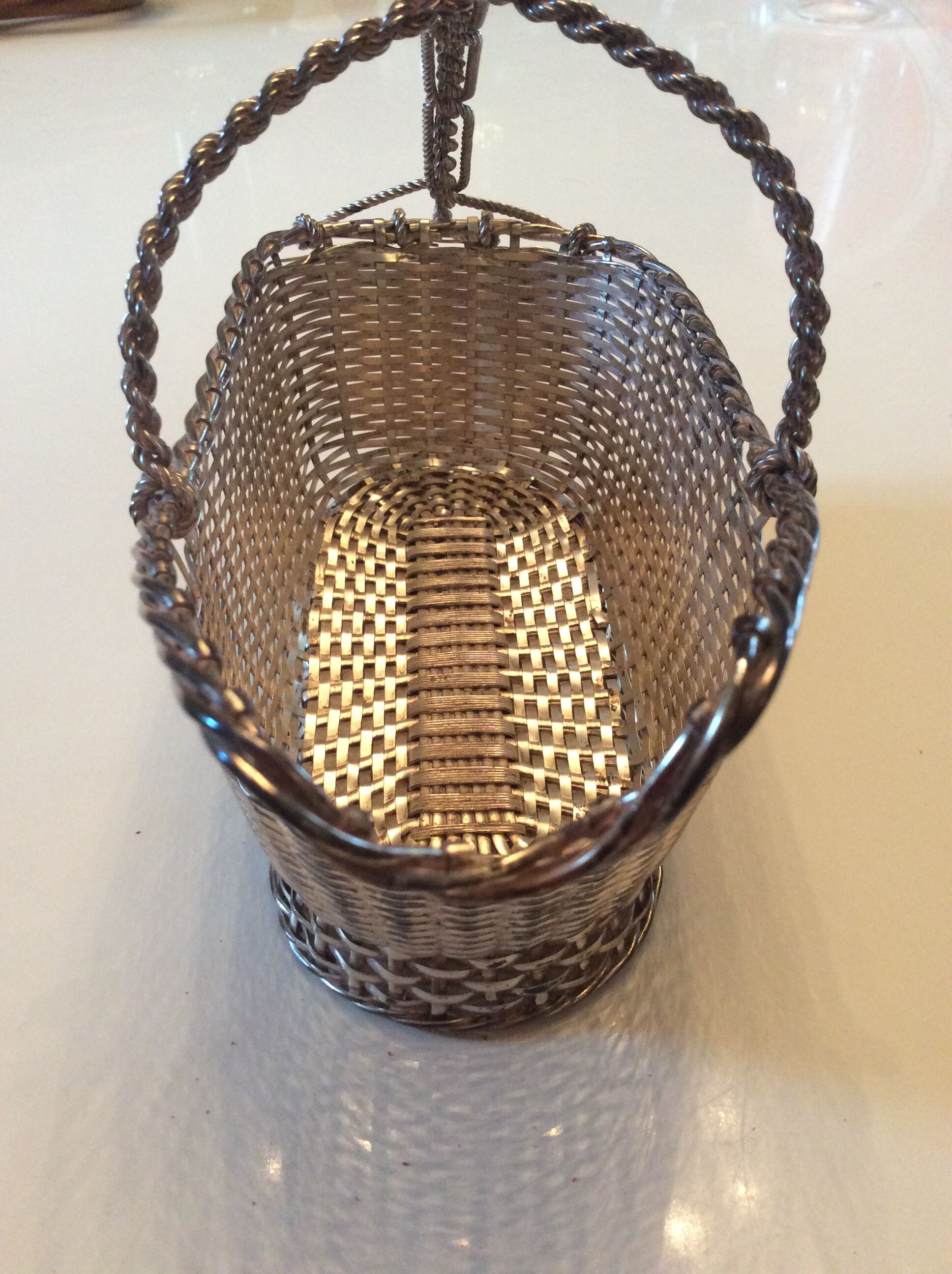Porte-bouteille Christofle en argent
