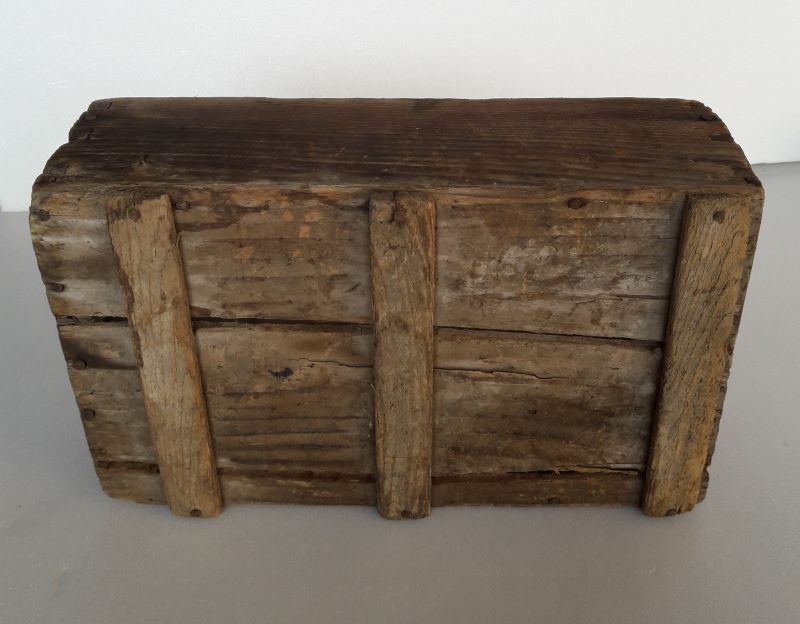 Antique artisan workshop wood locker