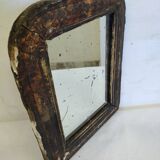 Small Louis Philippe barber style mirror