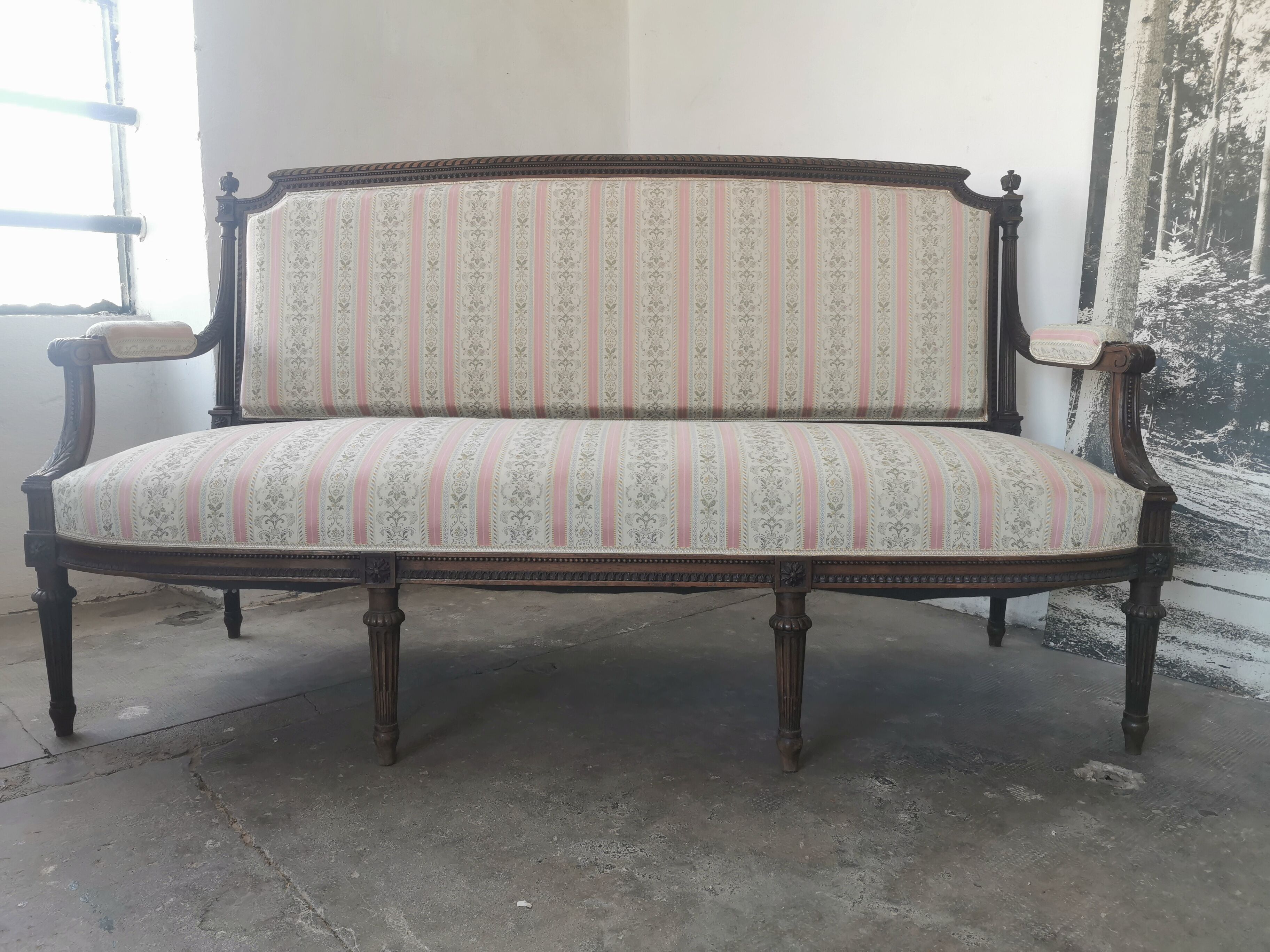 Louis XVl style bench