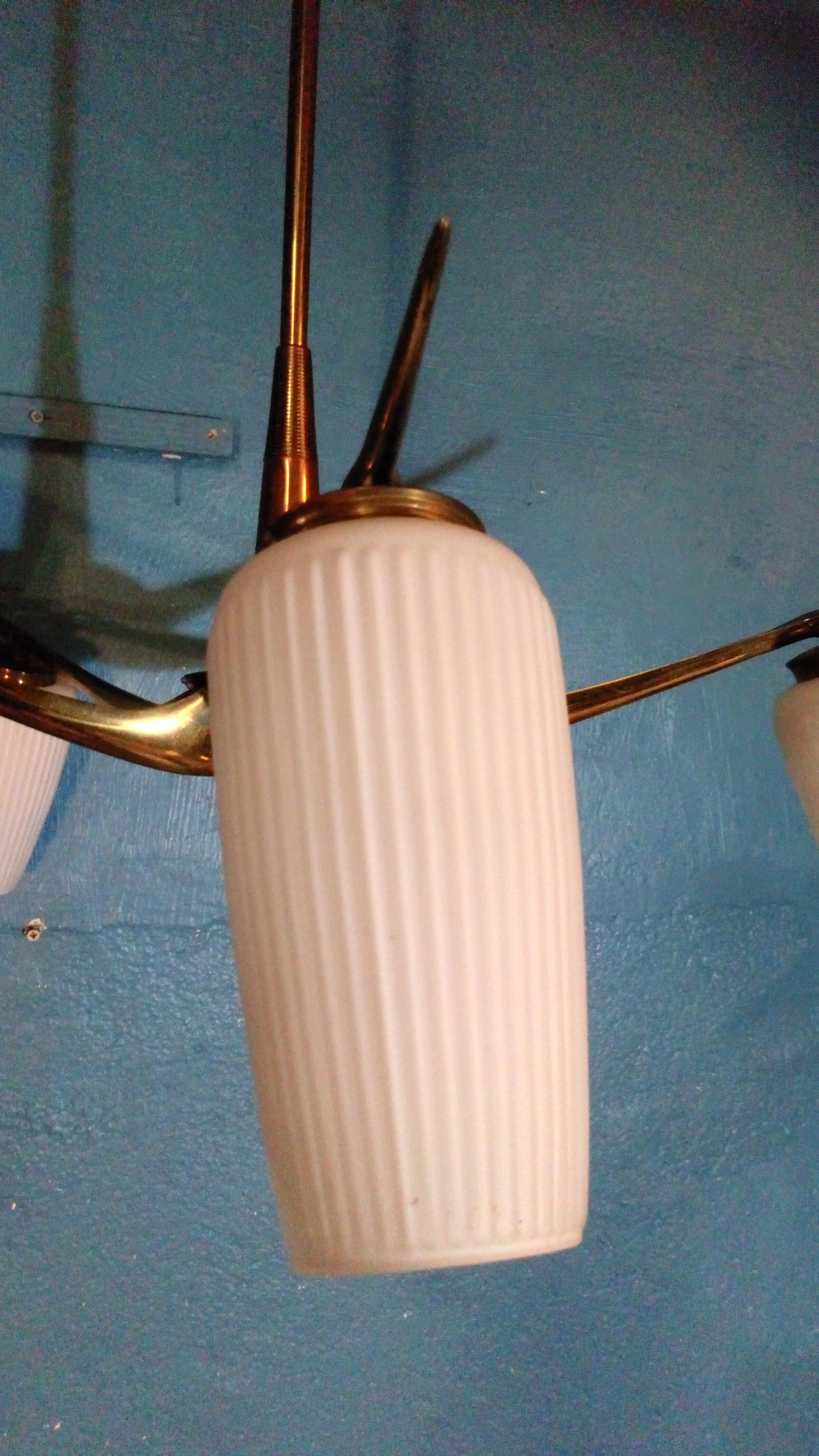 Chandelier suspension "Star" 1950s