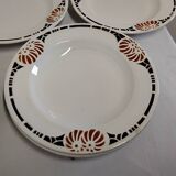Assiettes Creuses En Porcelaine