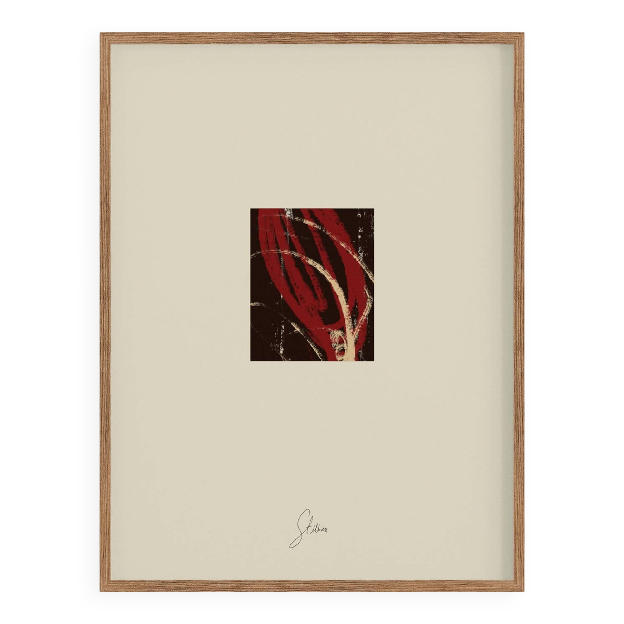 Abstract modern giclee print, 50x70cm