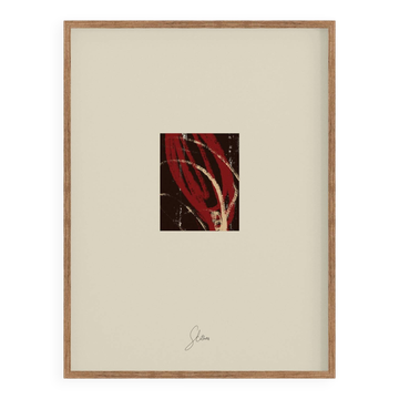 Abstract modern giclee print, 50x70cm
