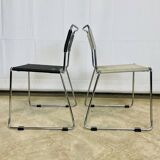 Paire de chaises scoubidou enfant