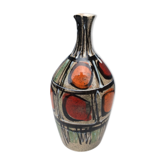 Vase solifleur en céramique années 60