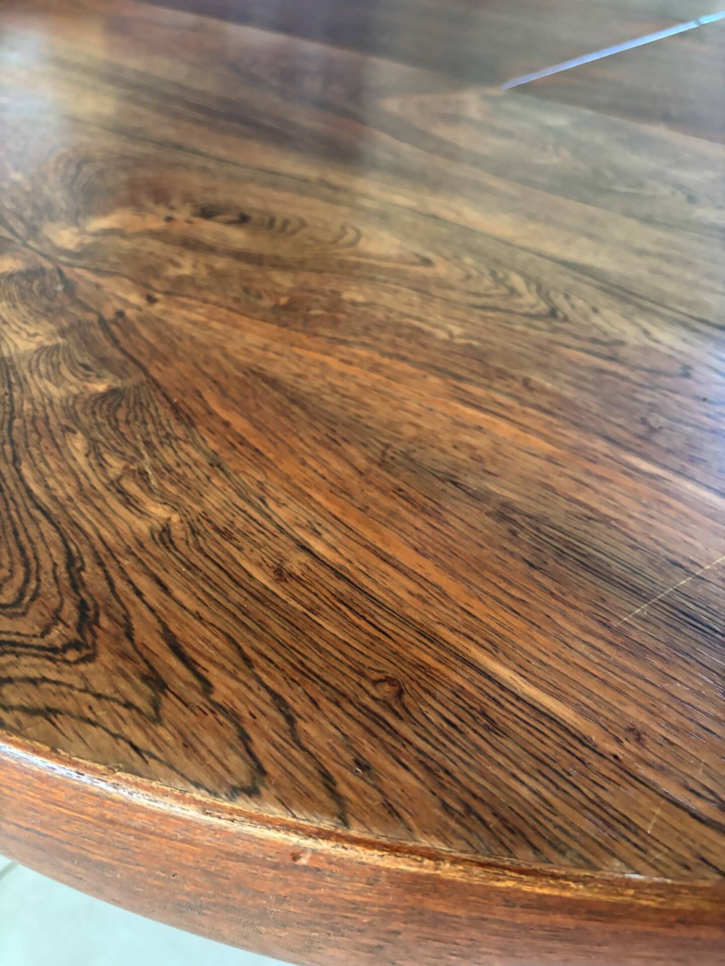 Table à manger vintage scandinave Baumann 