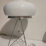Chrome structure lamp 1980