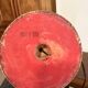 Vintage Ostrich Egg Lamp Stand Art Deco Venetian Florentine Candle Holder