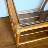 Rattan coffee table
