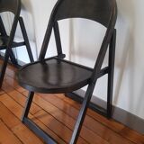 Lot of 3 folding chairs tunaet b751