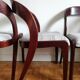 Suite of 4 Baumann gondola chairs renovated