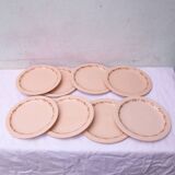 8 Betty Longwy plates