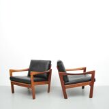 Armchairs by Illum Wikkelsø for Niels Eilersen, 1950s, set of 2