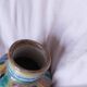 Multicolored vase Montigny sur Loing