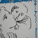 Pablo Picasso: Maternal Love, signed lithograph