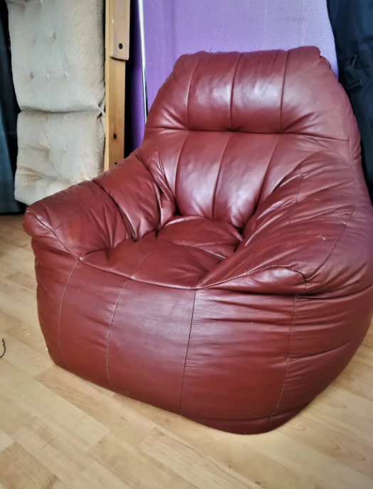 Pair of mismatched armchairs