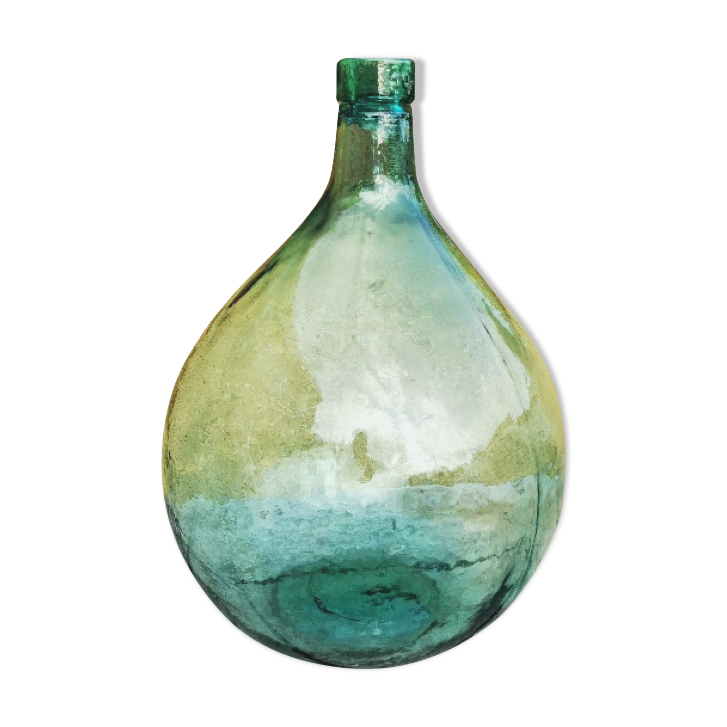 Green demijohn 10 liters