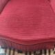 Red toad armchair