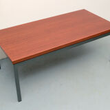 1960s coffeetable in teak and metal