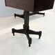 Rosewood desk by Claudio Salocchi for Sormani, Italy 1970.