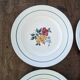 Six assiettes plates Mariette St Amand