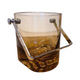 Pierre Schneider smoked glass ice bucket