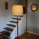 Domus teak floor lamp 1960 XXL