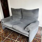 Maralunga two-seater, Vico Magistretti for Cassina