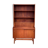 Danish library and its teak secretary 1960 by Johannes Sorth